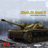 Ryefield-โมเดล5073 1/35เยอรมัน Stud.iii Ausf.g ชุดสร้างหุ่นประกอบจู่โจมภายในแบบผลิตก่อน/เต็มรูปแบบ DIY