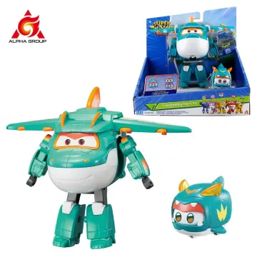 Super Wings Season 11 Mini Robots LIME TINO TONY Deformation Toy