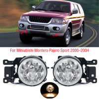 Frontlight Foglamp สำหรับ Mitsubishi Montero Pajero Sport 2000 2001 2002 2003 2004รถด้านหน้ากันชนหมอกโคมไฟหลอดไฟ