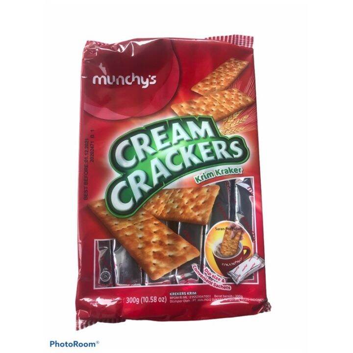 Munchys Cream Crackers 300g Lazada Indonesia