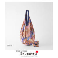 Shupatto รุ่น Drop - Leaves กระเป๋าผ้านำเข้าจากญี่ปุ่น นำเข้าโดย  Shupatto Thailand