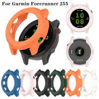 เคสเกราะป้องกันกลวงเหมาะสำหรับ Garmin Forerunner 255สมาร์ทวอท์ชกรอบป้องกันการตกของกรอบกันชนฝาครอบป้องกันอุปกรณ์เสริม