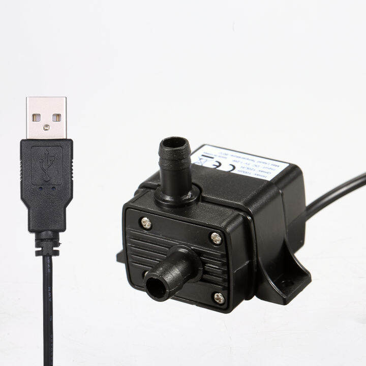 decdeal-usb-brushless-ปั๊มน้ำ-ultra-quiet-mini-dc5v-มอเตอร์ไมโครไร้แปลงถ่านน้ำและน้ำมันปั๊มกันน้ำปั๊มน้ำพุในน้ำ-aquarium-หมุนเวียน120l-h-1-2w-lift-3-28ft