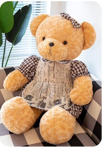 ตุ๊กตาหมี-teddy-หมีผู้หญิง-ตุ๊กตาตัวใหญ่-ตุ๊กตาน่ารัก-วาเลนไทน์