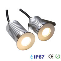 กันน้ำ Led สวนโคมไฟใต้ดิน1วัตต์3วัตต์ IP67กลางแจ้งฝังสวนเส้นทางสปอตไลปิดภาคเรียนดาดฟ้า Inground แสง DC12-24V *