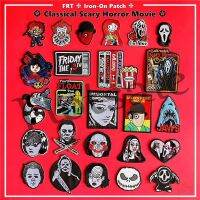 【hot sale】 ☾❍ B15 ☸ Classic Horror Movies - Tomie / Joker / Scream / Jack Skellington Iron-on Patch ☸ 1Pc Fans Big Collection DIY Sew on Iron on Badges Patches