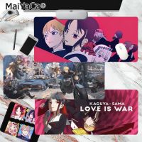 Anime Kaguya Sama Love Is War Fashion Gamer แผ่นรองเมาส์ แผ่นรองคีย์บอร์ดสำหรับเล่นเกม
