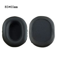 2PCS Square Oval หูฟัง Earpads หนังนุ่มหน่วยความจำโฟม Ear Cushion Cover สำหรับ At/ สำหรับ AKG ชุดหูฟังสบาย W