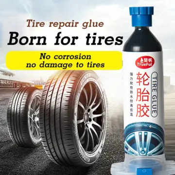 Rubber Tire Repair Glue Repair Tire Cracks Lightweight Easy Operation  Portable Strong Adhesive for Tires 