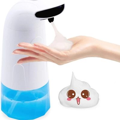 Hand Foam Soap Dispenser Automatic Soap Dispensers for Bathroom Touchless Dish Soap Dispenser Electric Hand Free Kitchen