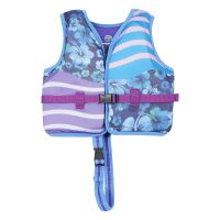 Megartico 2-6 Years Old Child Swim Vest Floral Print Water Life Jacket Child Safety Barrier Baby Floating Vest Pool Accessories  Life Jackets