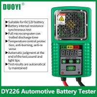 DUOYI DY226 Battery Tester 6V 12V DC Quick Cranking Charging Circut Tester UPS Automotive Solar Energy Storage Marine Battery