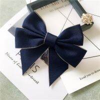 Hand-made Bow Tie Korean Womens Daily Shirts College Style Students Career Uniform Business Ribbon Bowtie Gifts High-quality Ties