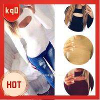 KQ0 Long Sleeve Winter Womens Clothes Open-Chest Kintted Shirt Coat Boat Collar Sweaters