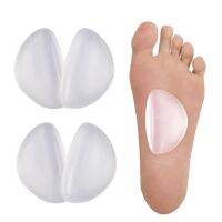 1pairs/lot Clear Silicone Gel Arch Support Shoe Inserts Foot Wedge Cushion Pads Pain Relief Flat Feet Insoles for Women