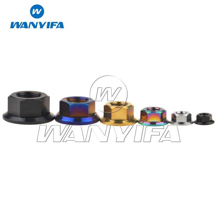 wanyifa-titanium-nut-m5-m6-m8-m10-m12-m14-m16-flange-kacang-untuk-sepeda-motor-mobil