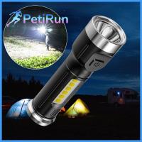 PETIRUN อเนกประสงค์แบบพกพาฉุกเฉินที่แข็งแกร่งไฟฉายจิ๋วไฟไฟฉาย LED ไฟฉาย