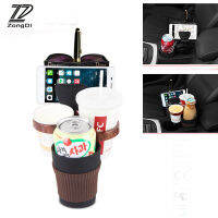 ZD For Renault Megane 2 3 Duster VW Touran Passat B6 Golf 7 T5 T4 Fiat 500 Car Coin Drink Mobile Phone Card Holder Storage Cup