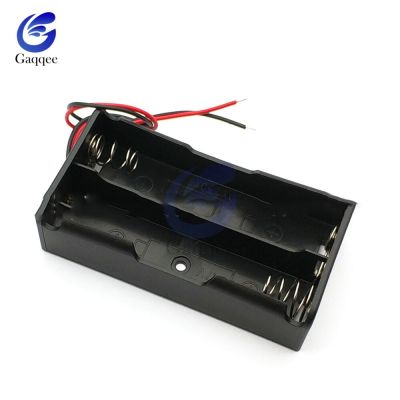 2X 3X 4X Slots 18650 Battery 3.7V Lithium Storage Box Case DIY 2 Slot Way Batteries Clip Holder Container With Wire Lead Pin Z2