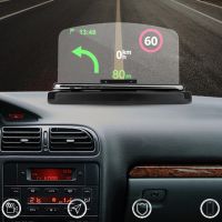 ☼ 2021 Car Hud Head-Up Display Mobile Phone stand Hud HD Car Navigation Projector Head-Up Display Wireless Charger Car Bracket