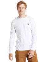 2023 New Fashion version Timberland/Timberland Mens Casual Loose Bottom Cotton Long-sleeved Round Neck T-Shirt