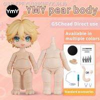 ♘YMY ตุ๊กตาลูกแพร์พร้อมหาง Ob11ข้อต่อสำหรับ Gsc Head1/12BjdObitsu 11อุปกรณ์เสริมตุ๊กตาเด็กผู้หญิง