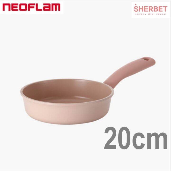 NEOFLAM Sherbet Frypan 20cm │ NonStick Xtrema Ceramic Coating/PFC PFOA