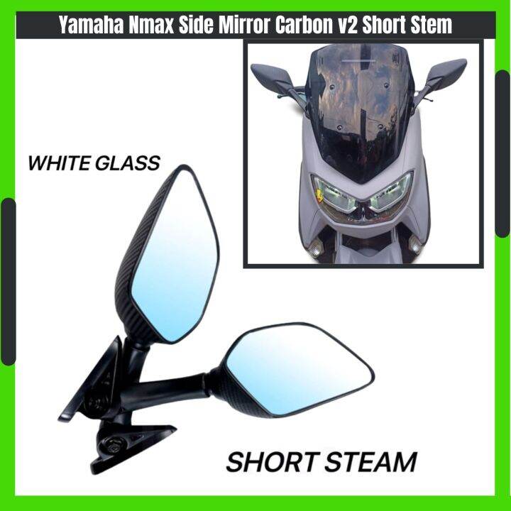 Yamaha Nmax Side Mirror Carbon v2 Short Stem Lazada PH