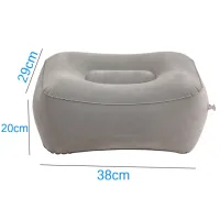 New pillow pad,Fashionable inflatable foot pad, leg footrest for air travel office home, portable relaxing foot tool air pillow ?เตรียมจัดส่ง?จัดส่งจากร้าน MainRich ในกรุงเทพ?