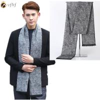 VFBF Casual High Quality Soft Neck Warmer Shawls Autumn Winter Mens Scarf