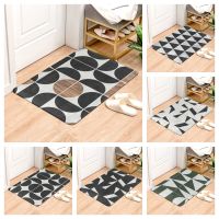 ▪ Geometric Carpet Entrance Door mat Living Room Anti-slip Carpet Absorbent Bath Mat Kitchen Rug Welcome Mats For Front Door