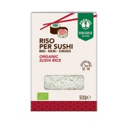 Gạo Ý làm Sushi hữu cơ Probios 500g Probios Organic Sushi Italian Rice 500g