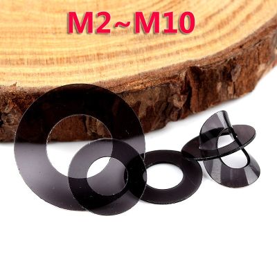 {Haotao Hardware} 100ชิ้นสีดำนุ่มพีวีซีพลาสติกปะเก็นฉนวนกันความHaotao Hardwareปะเก็นกันน้ำปิดผนึกพลาสติกรั่วหลักฐานแบนปะเก็น M2 M2.5 M3M4 M5M6M8 M10