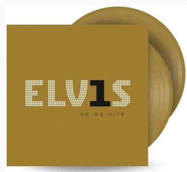 Elvis Presley Elv1s 30 1 Hits Limited Edition Gold Coloured Vinyl 2 Lp Lazada