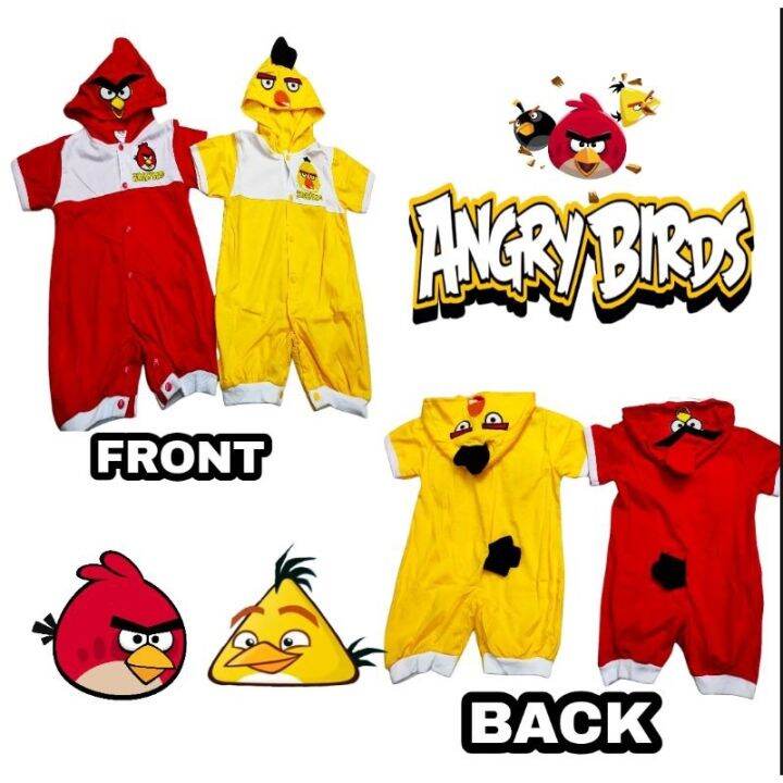 Angry Bird Overall ActualPhotoIsPosted | Lazada PH