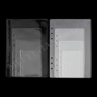 bjh✇✖❣  12pcs A5 A6 Side Envelope Zipless Loose Binder Photo File Card Zipperless