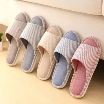 New Plush Indoor Home Warm EVA Cotton Slippers