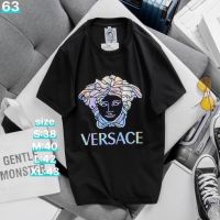 【New】versace เสื้อยืดแขนสั้น