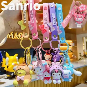 Sanrioed Kawaii Anime Necklace Kuromi Cinnamoroll Hello Kt