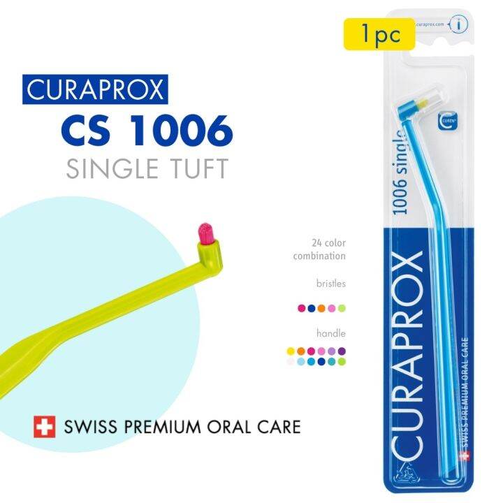 Curaprox Single Tuft Toothbrush Cs 1006 Bristles for Ortho Braces and