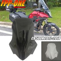 -♧กระจกบังลม CB500อุปกรณ์มอเตอร์ไซค์สำหรับฮอนด้า CB500X 2012 2013 2014