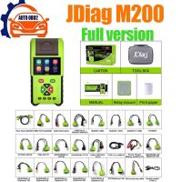 2023 NEW JDiag M200 3in1 Motorcycle Diagnostic Scanner Battery Tester Automotive Testing For BMW/Yamaha/Kawasaki/Suzuki