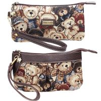 Daily Special Offer Winnie The Pooh Canvas Coin Purse Cartoon Mobile Phone Bag Fashion Womens Wallet Clutch Bag Women 【OCT】
