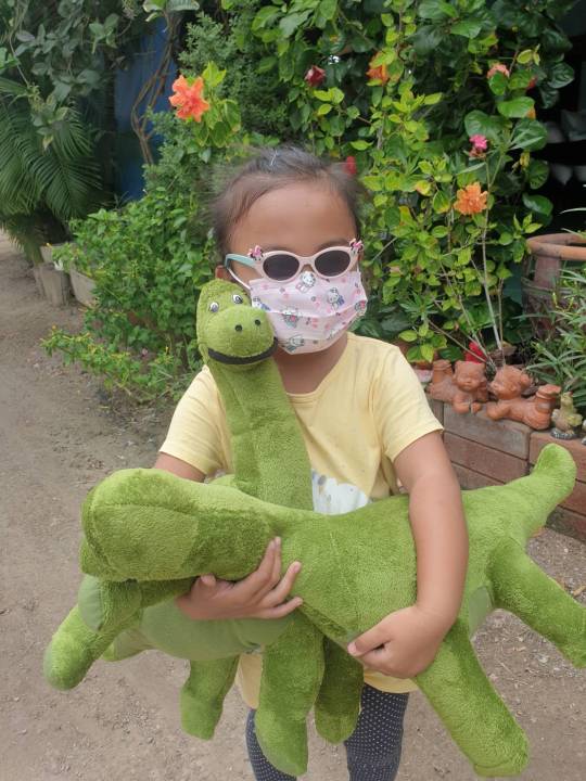 ตุ๊กตาไดโนเสาร์เขียว-ไดโนเสาร์-ขนาด-22-นิ้ว-นุ่ม-นื่ม-เบา-เด็กๆกอดได้-น้องๆหนูๆถูกใจ-พร้อมส่ง-ผลิตในประเทศไทย-ตุ๊กตาไดโนเสาร์-ต