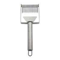 10 Pcs สแตนเลสสตีลประเภทเข็มน้ำผึ้งส้อม Scraper น้ำผึ้ง apping Fork Scraper การเลี้ยงผึ้ง Beekeeper Equipment