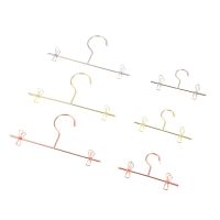 【YF】◙❒▩  Metal Baby Pantyhose Clip Small Hanger Plastic Hangers Coat Dolls Accessories for Wardrobe