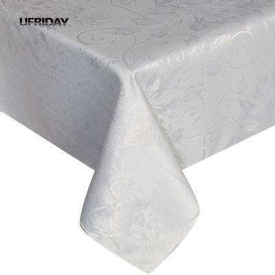 UFRIDAY Luxury Floral Tablecloth New Waterproof Table Cloth Dining Table Cover For Kitchen Coffee Home Decor Rectangular Garden