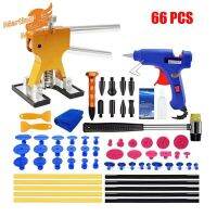 66Pcs Auto Body Dent Repair Kit Dent Puller Hail Pit Repair Leveling Pen Free Sheet Metal Removal Puller