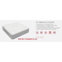 เครื่องบันทึกกล้องวงจรปิด DVR HikVision DS-7104HQHI-K1 ( 4 ช่อง รองรับไมค์ บอดี้พลาสติก)