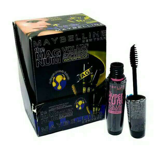MASCARA MAYBELLINE MAGNUM I MASKARA MAYBELLIN HITAM GS0063M Lazada